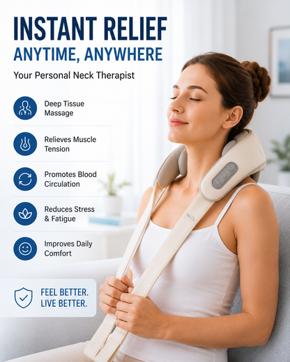 RelaxFlow Neck Therapy Massager